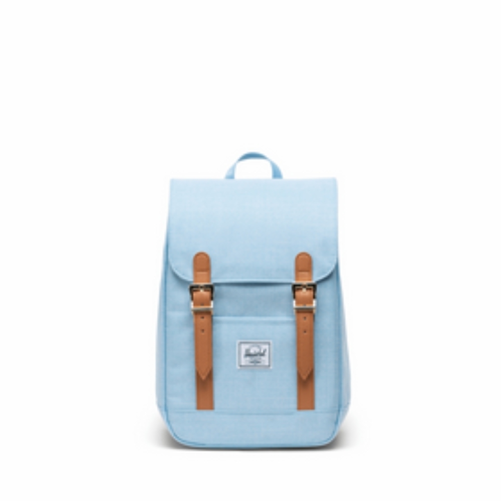 【Herschel】Retreat Mini 後背包 6.5L-黑/綠/灰紫/粉/水藍/亮橘/淺灰/米白