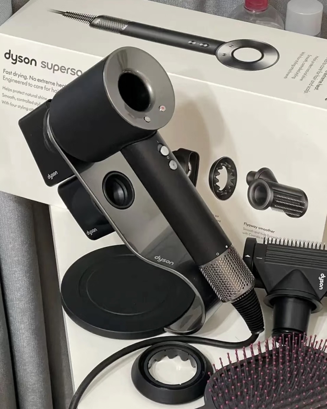 <快速出貨> Dyson Supersonic™ HD08 吹風機 黑銀