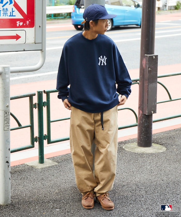 日本  MLB 別注圓領長袖衛衣