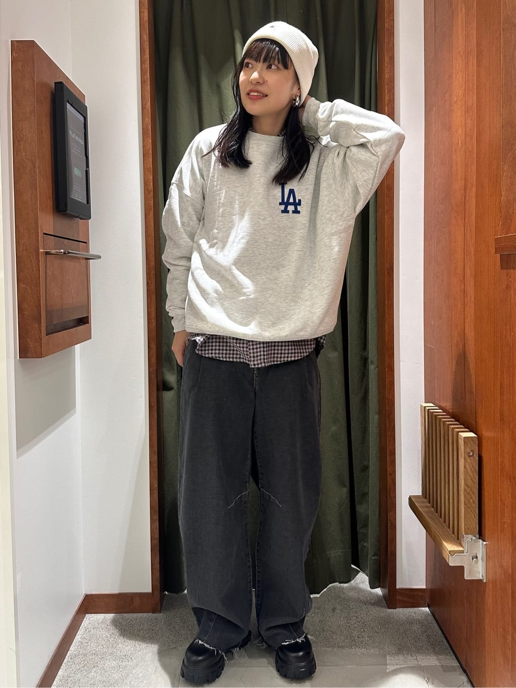 日本  MLB 別注圓領長袖衛衣