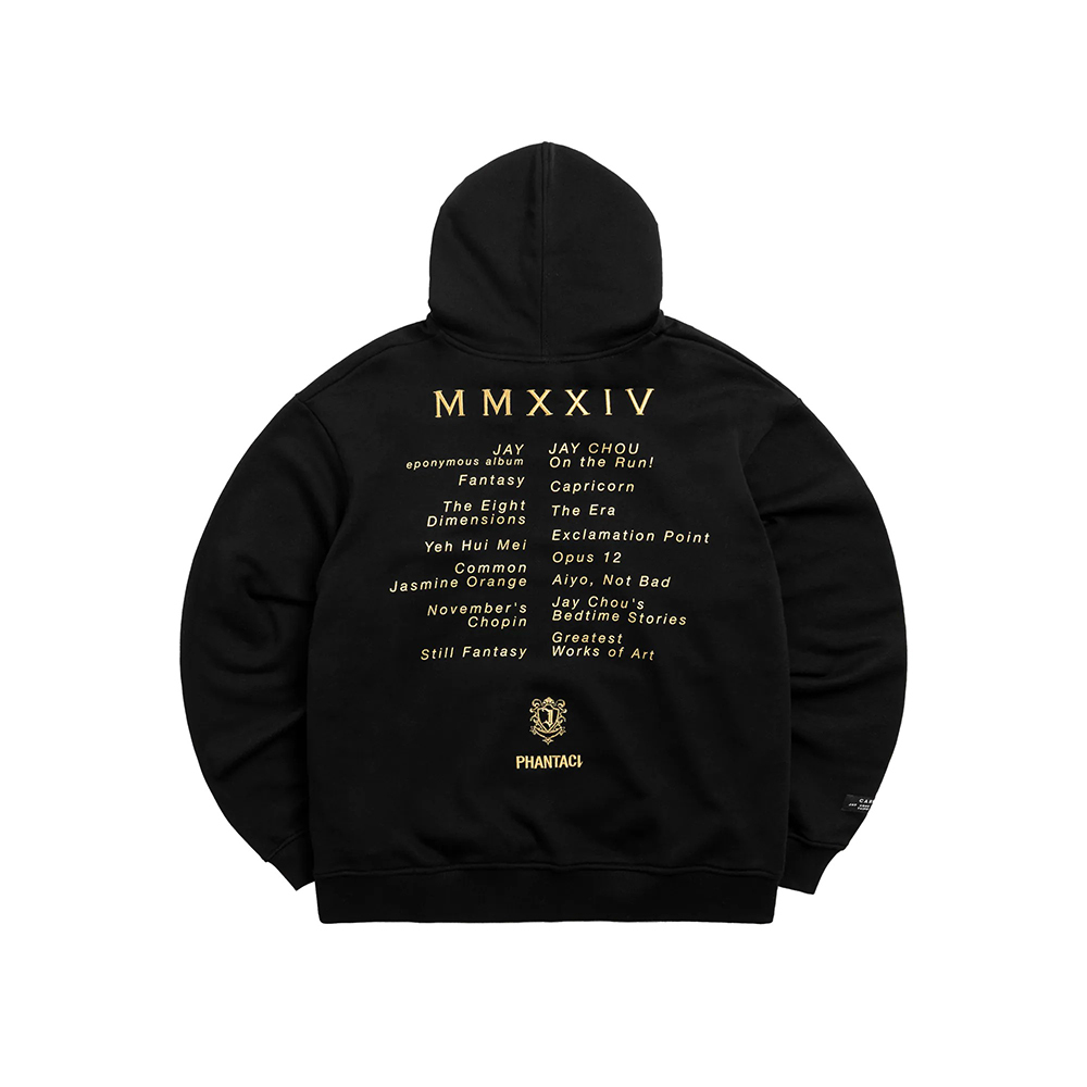 PHANTACi JAY CARNIVAL ZIP HOODIE 金標刺繡 PH24W-ZD88GD