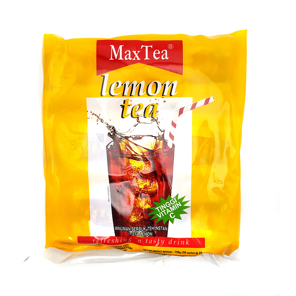 印尼 Max Tea 檸檬紅茶 (袋裝30入)