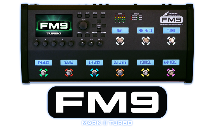 Fractal Audio FM9 mk2 turbo 地板式 旗艦級綜合效果器