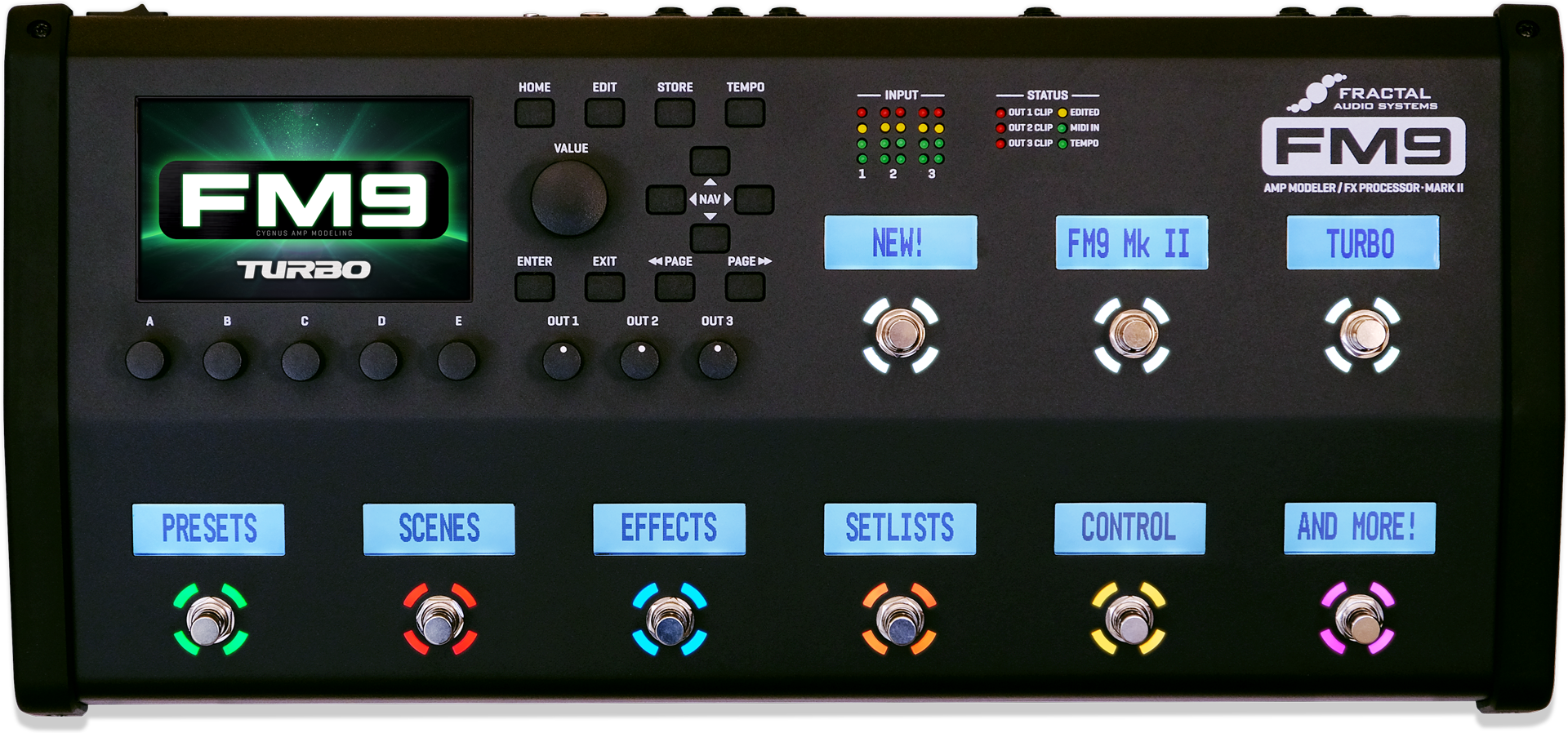 Fractal Audio FM9 mk2 turbo 地板式 旗艦級綜合效果器