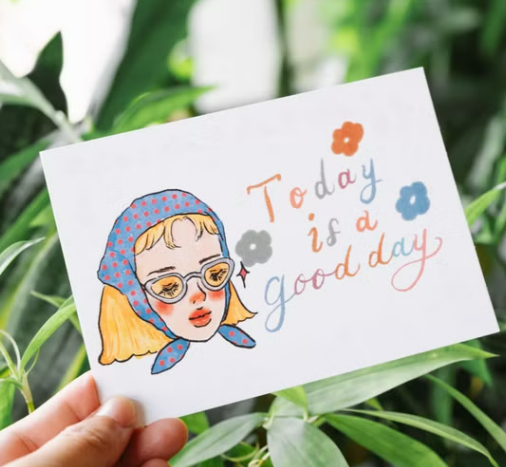 Today is a good day 明信片｜甜蜜生活 la dolce vita 臺灣
