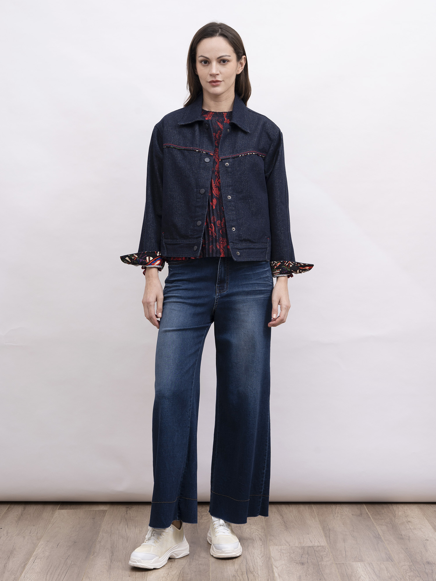 mi-tu 牛仔洗水外套