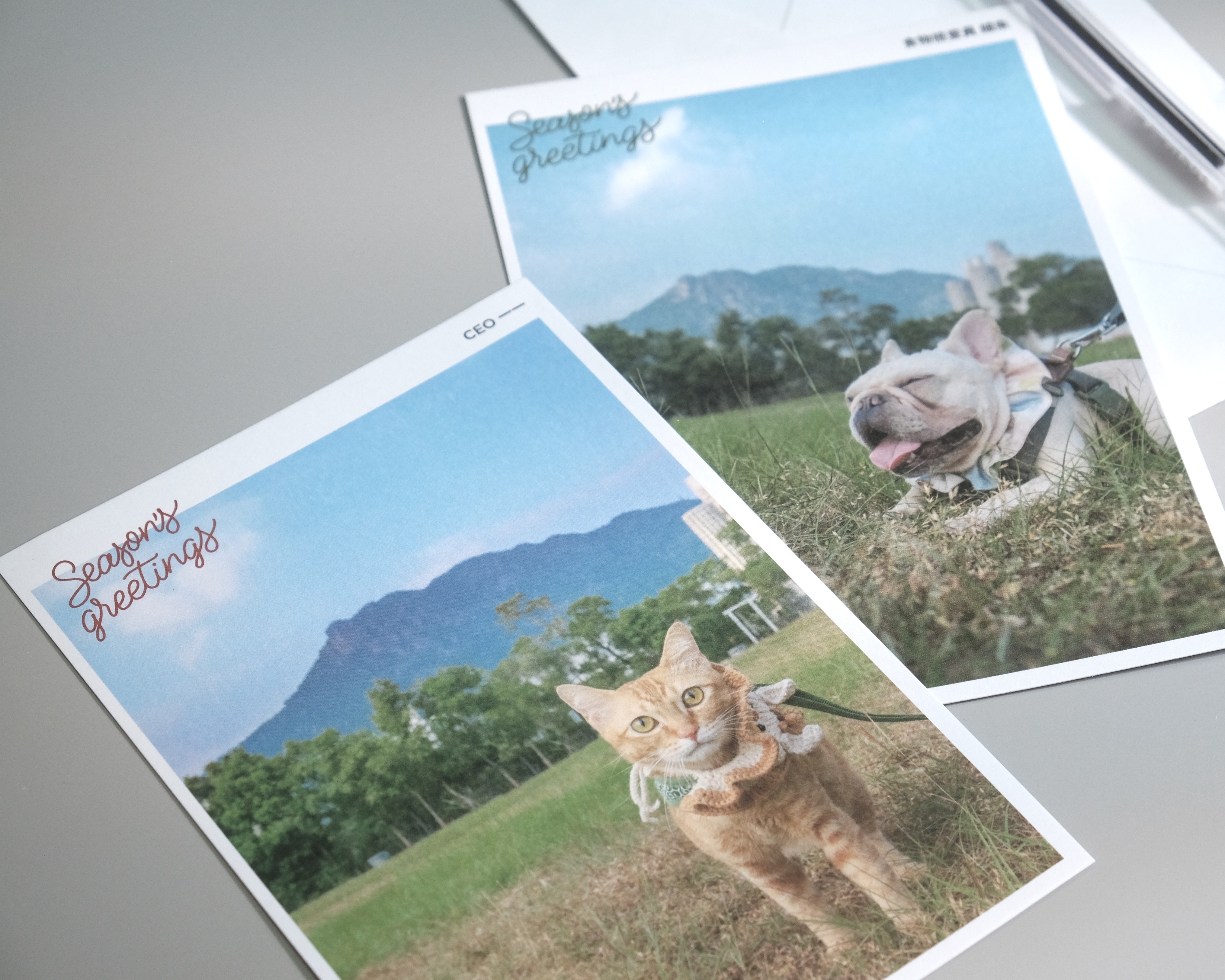 【自家】2024 山下的一一細朱聖誕卡