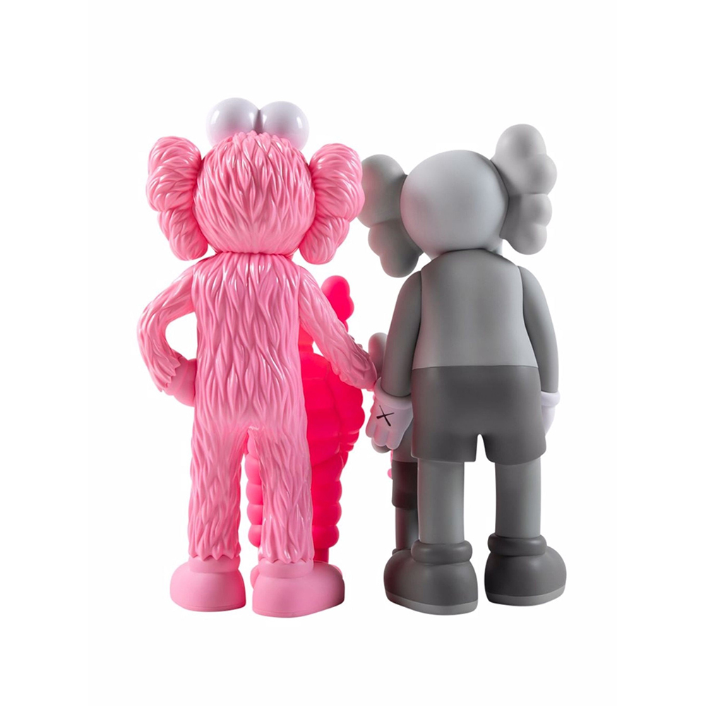 KAWS Family Vinyl Figures Grey/Pink KAWS005