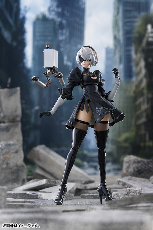 預訂10月   Max Factory 643 figma 2B（寄葉二號B型）尼爾：自動人形 Ver1.1a   figma NieR:Automata Ver1.1a 2B YoRHa No.2 Type B Pre-order