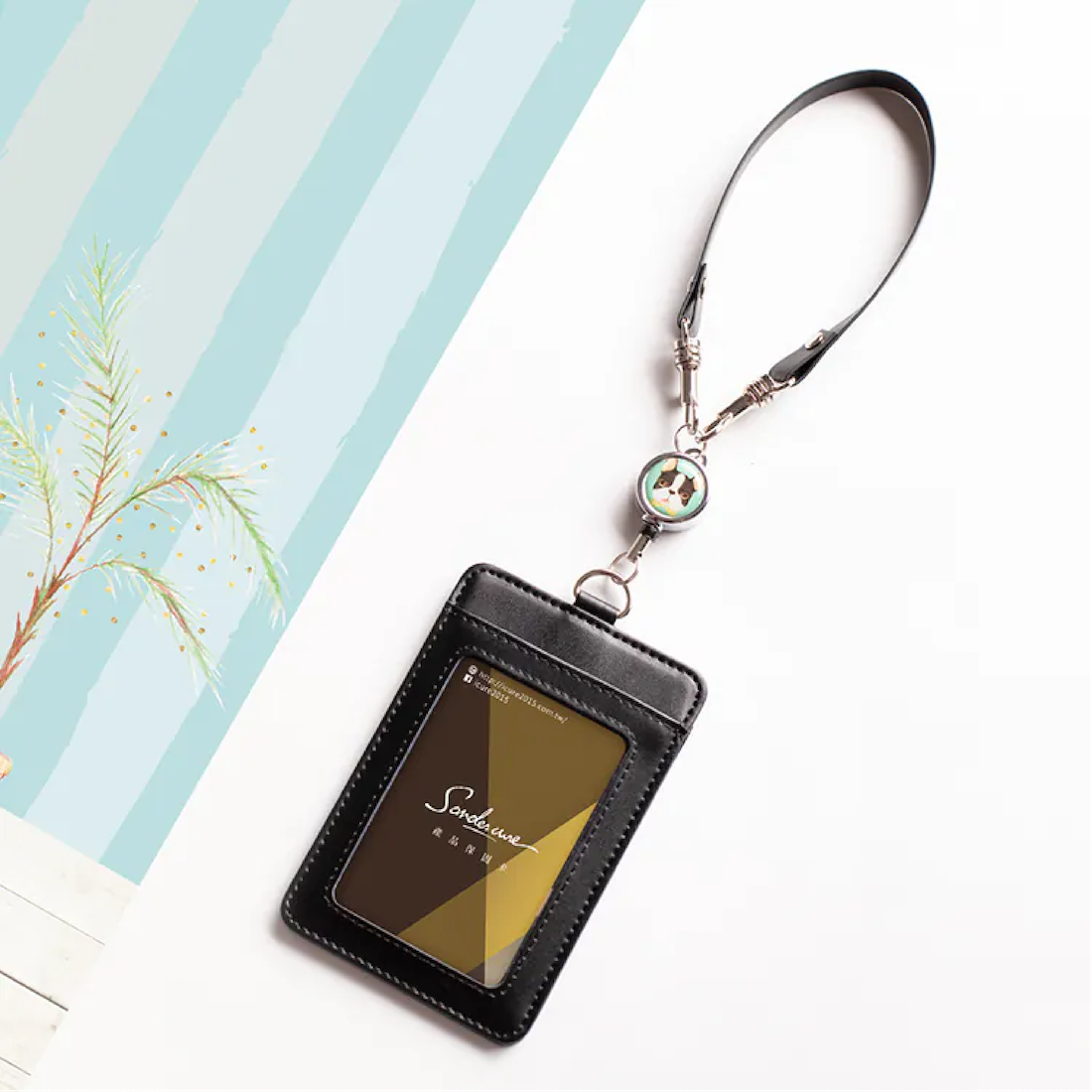 【好勾款】真皮票卡夾