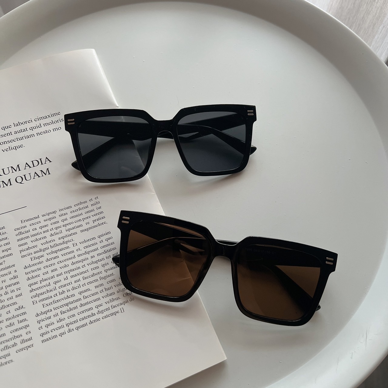 S0137055雙線小臉墨鏡/二色