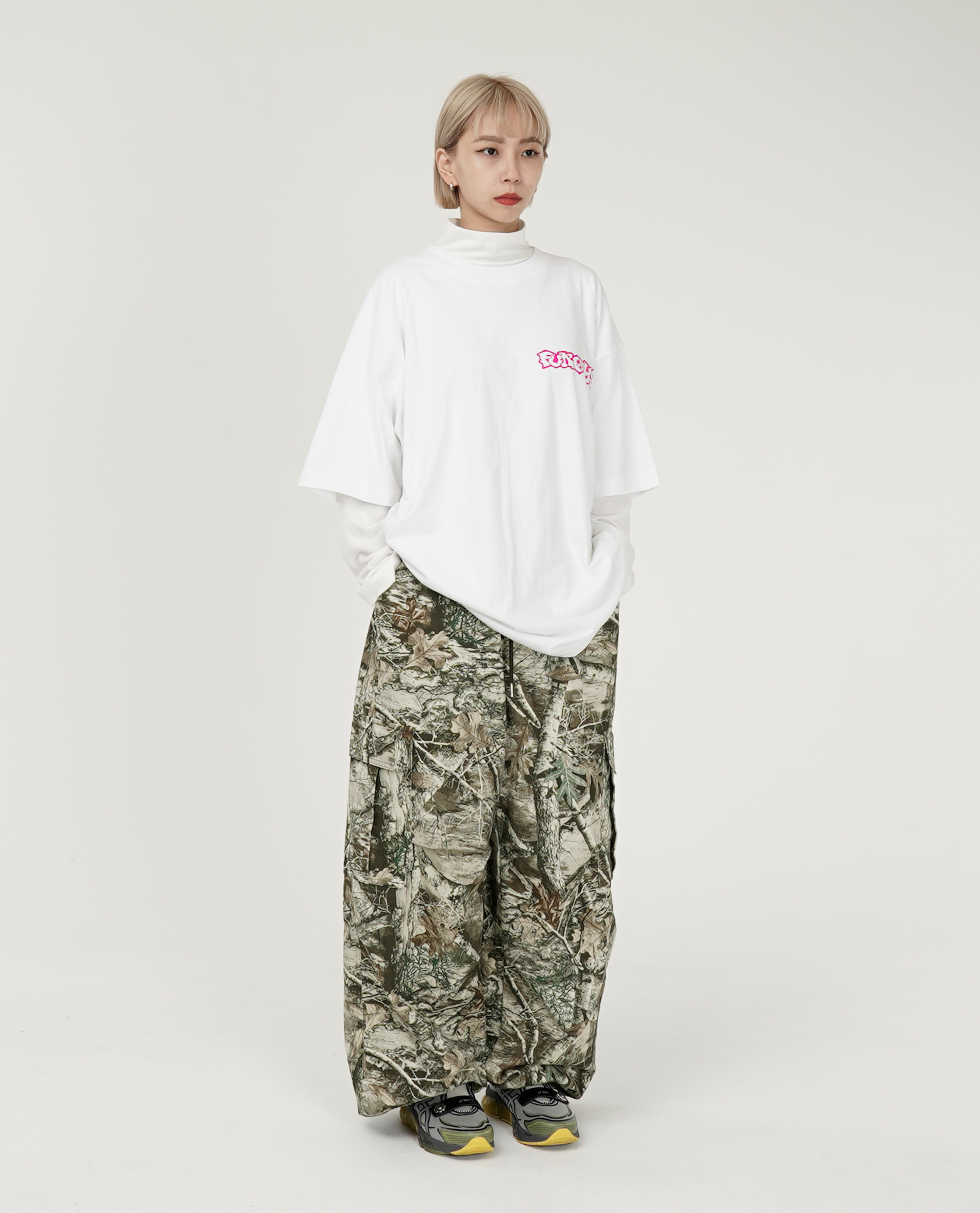 樹枝迷彩工作褲