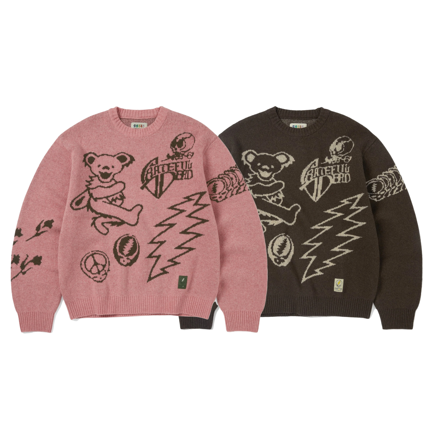 【車庫服飾】thisisneverthat Grateful Dead GD Iconography Knit Sweater