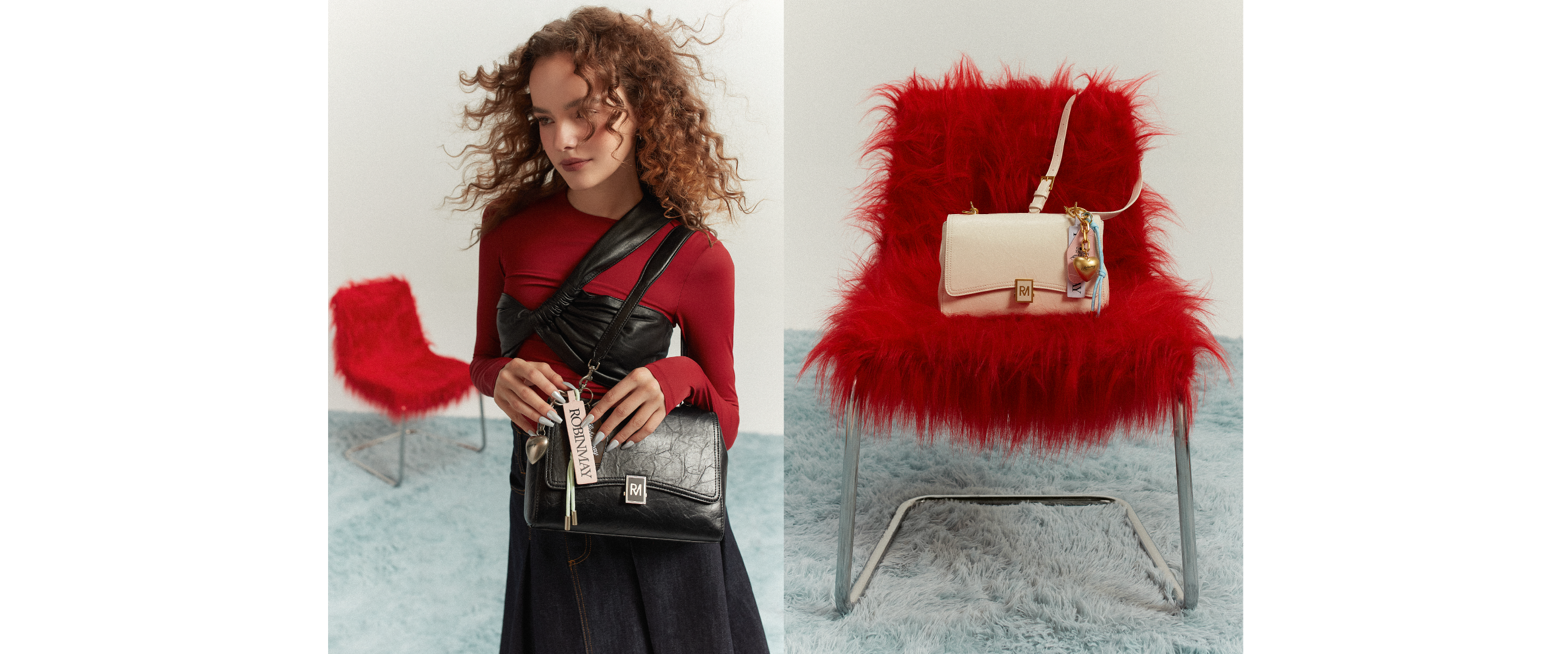 模特兒肩背黑色Miracle肩背包