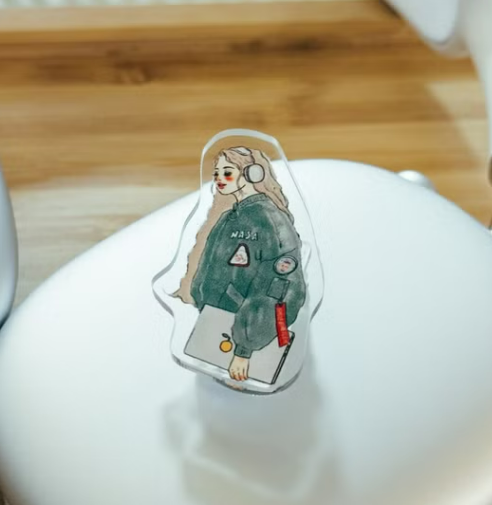 甜蜜生活女孩 音樂女孩 壓克力夾子｜甜蜜生活La dolce vita 臺灣