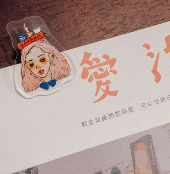 甜蜜生活女孩 10週年女孩 壓克力夾子｜甜蜜生活La dolce vita 臺灣