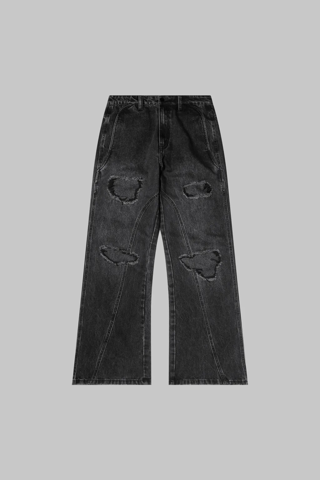 Anonymous x WLOFSD 貼布喇叭丹寧褲