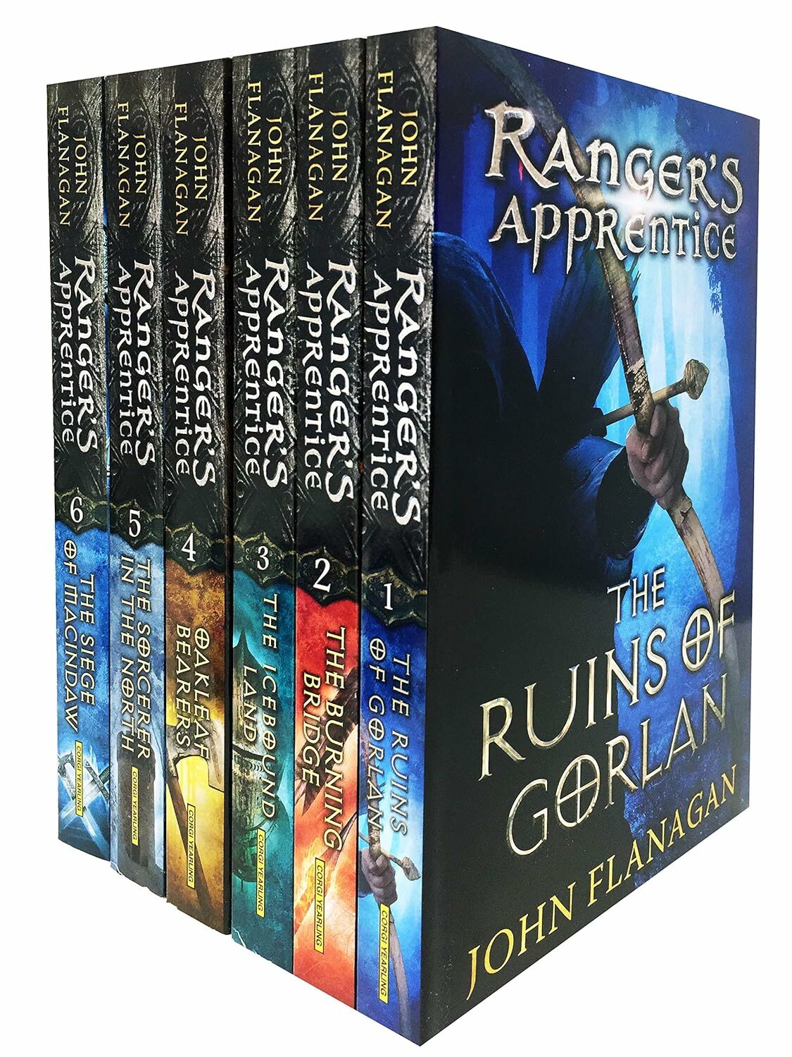 John Flanagan Ranger's Apprentice 6 Books Collection Set
