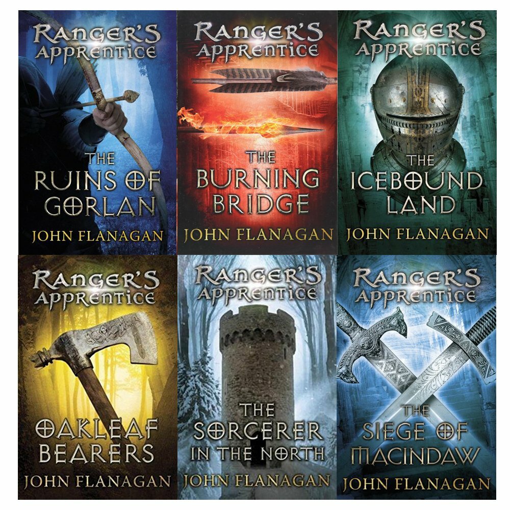 John Flanagan Ranger's Apprentice 6 Books Collection Set