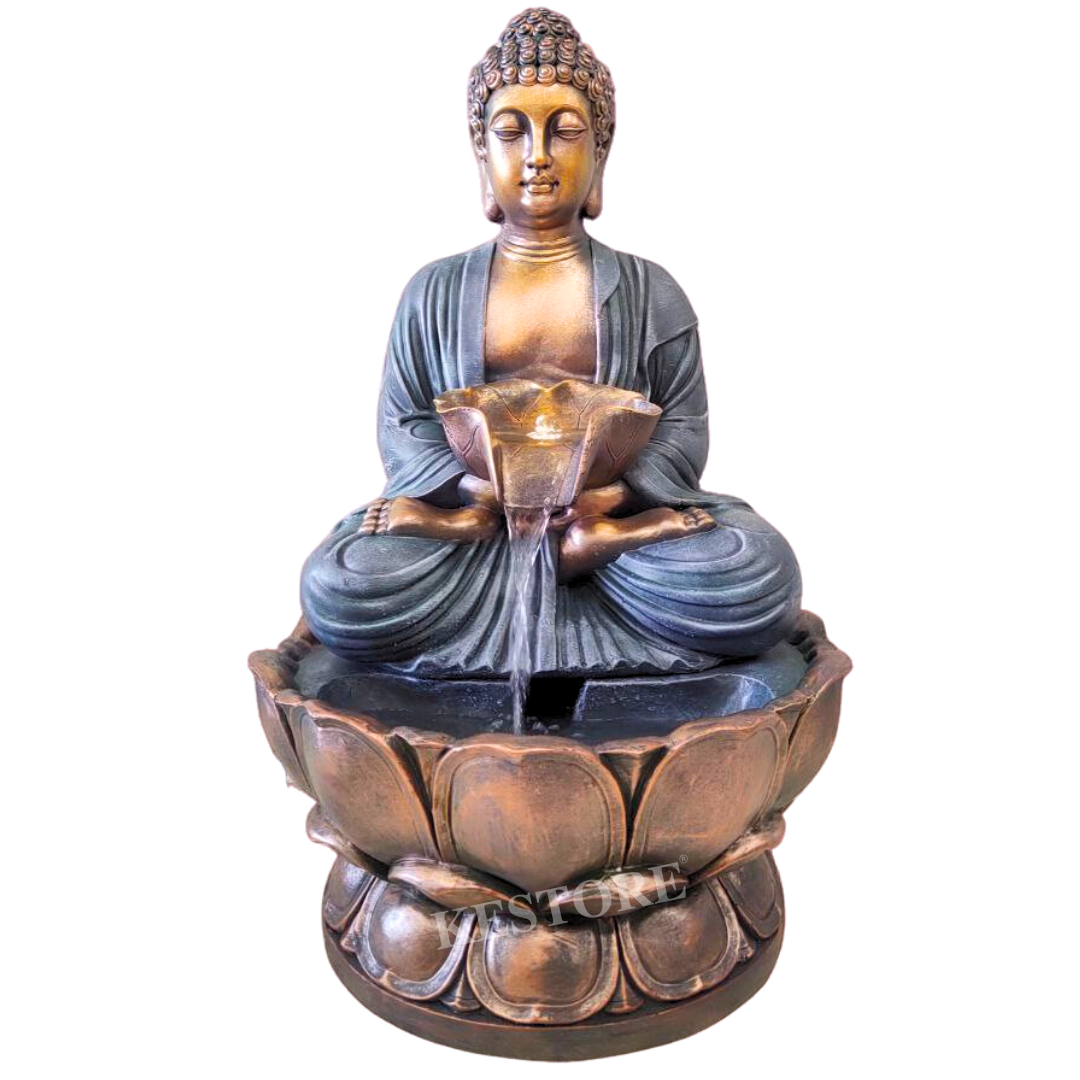 Indoor Buddha Water Fountain Code 23201 AB