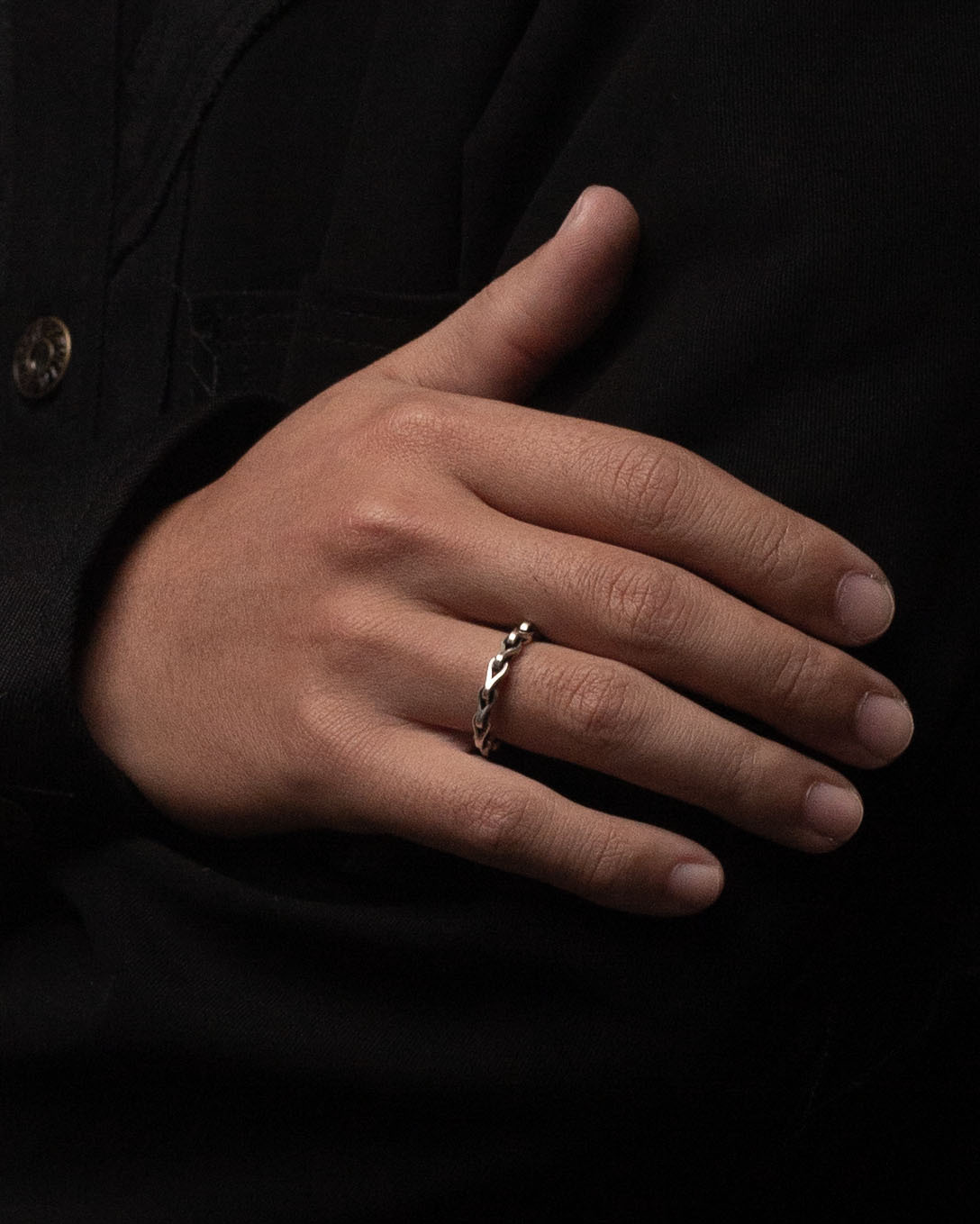 RECOVERY 細結鍊戒指