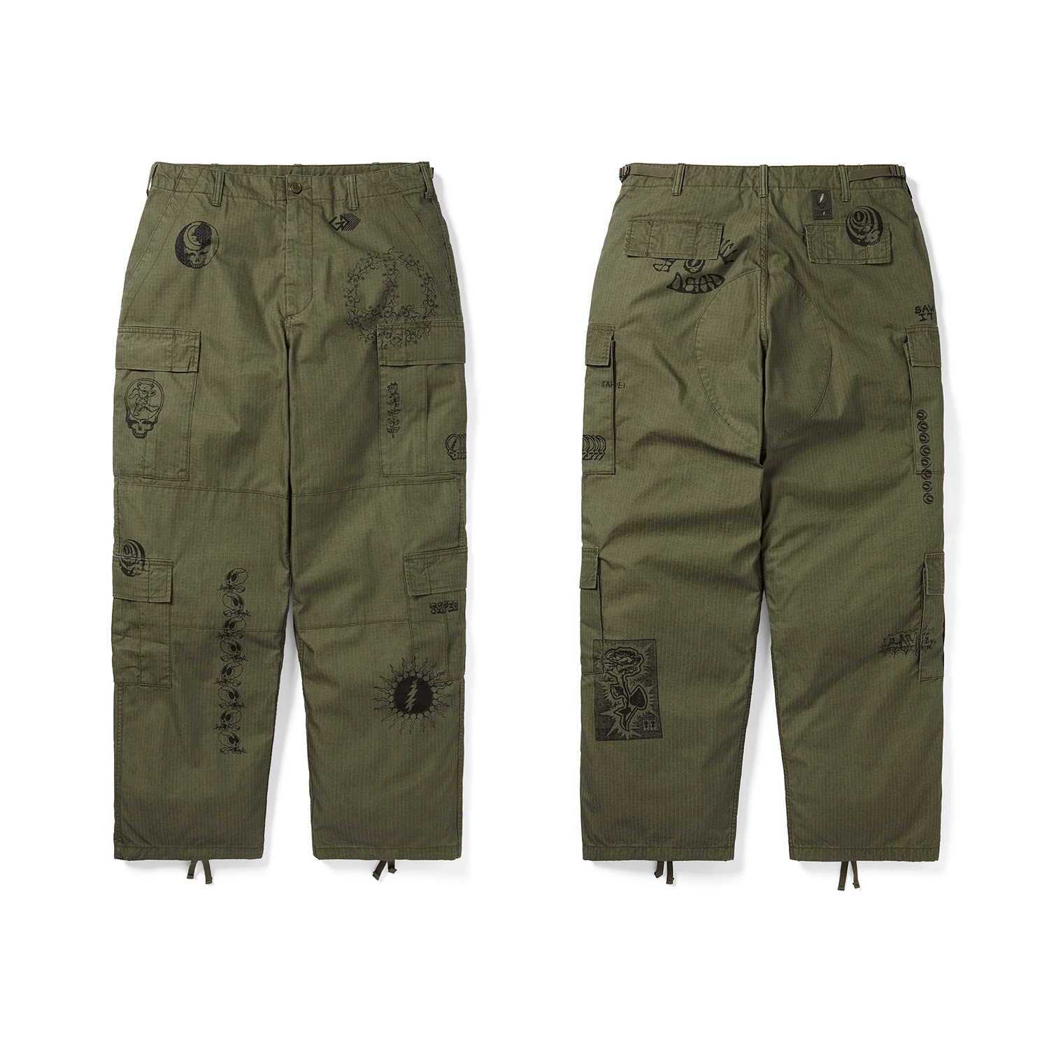【車庫服飾】thisisneverthat Grateful Dead GD Iconography BDU Pant