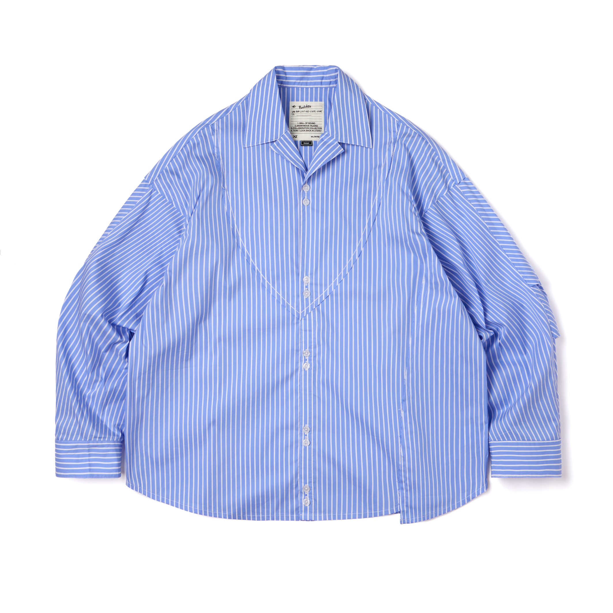 Anonymous Talking / “COBAIN” LS PYJAMA SHIRT - WA07