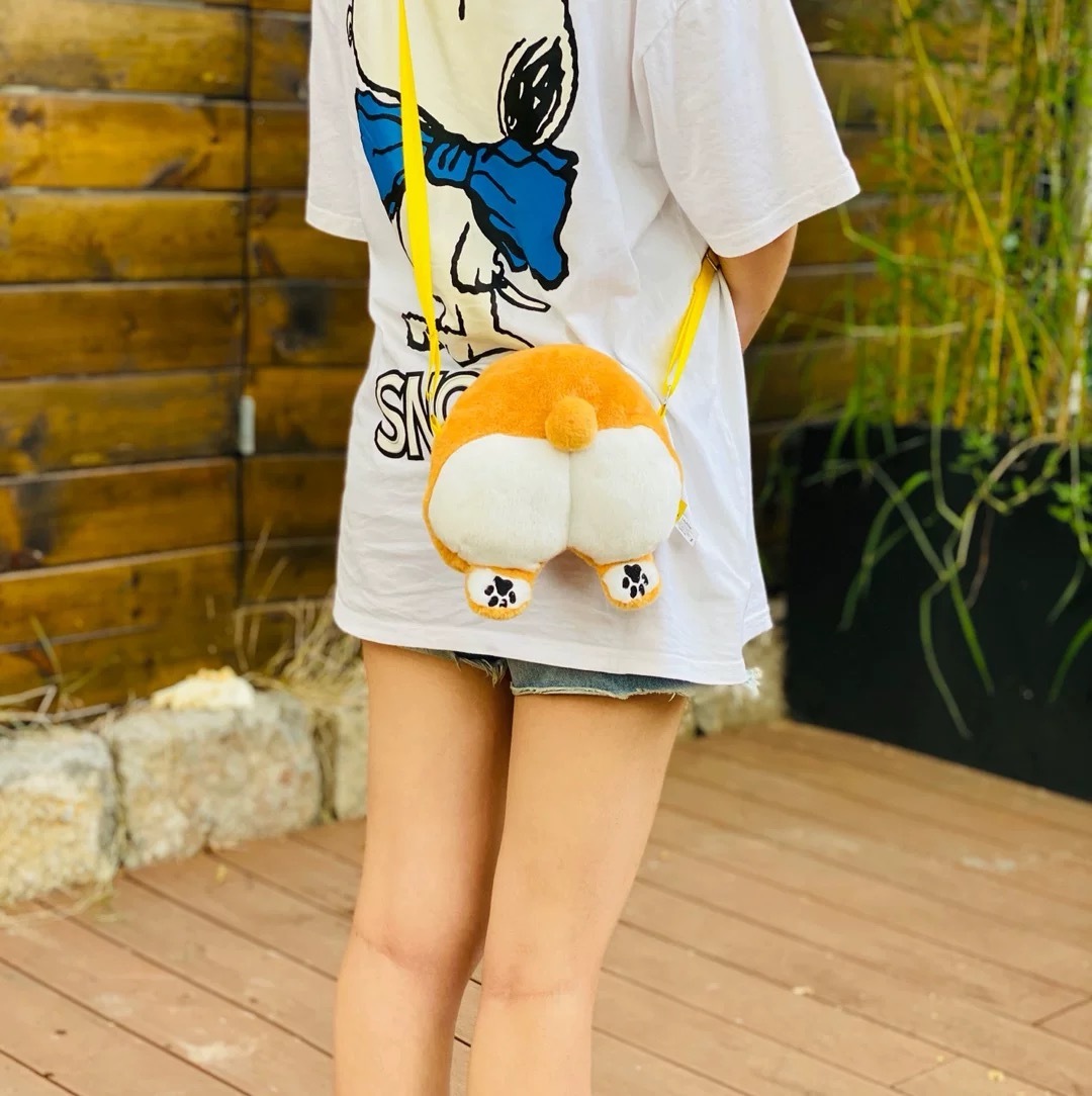 PETSVILLE派思维 限定品 柯基斜挎包 22*14cm