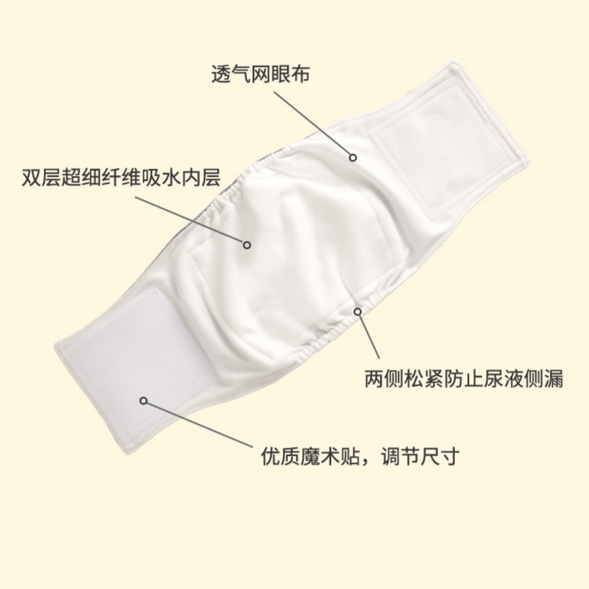 宠物衣服 公狗礼貌带