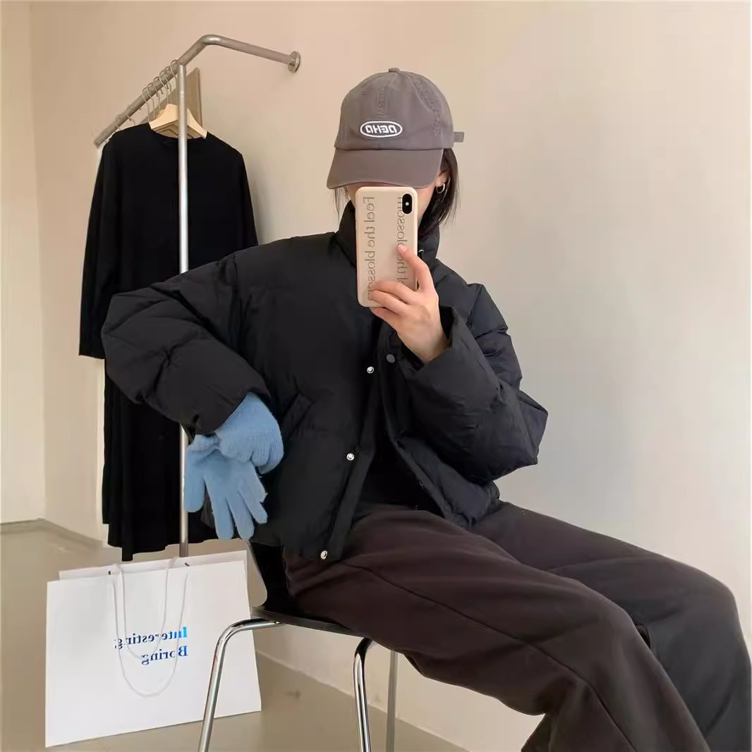 ᴷᴼᴿᴱᴬ 正韓🇰🇷韓系立領短版麵包外套(八色)