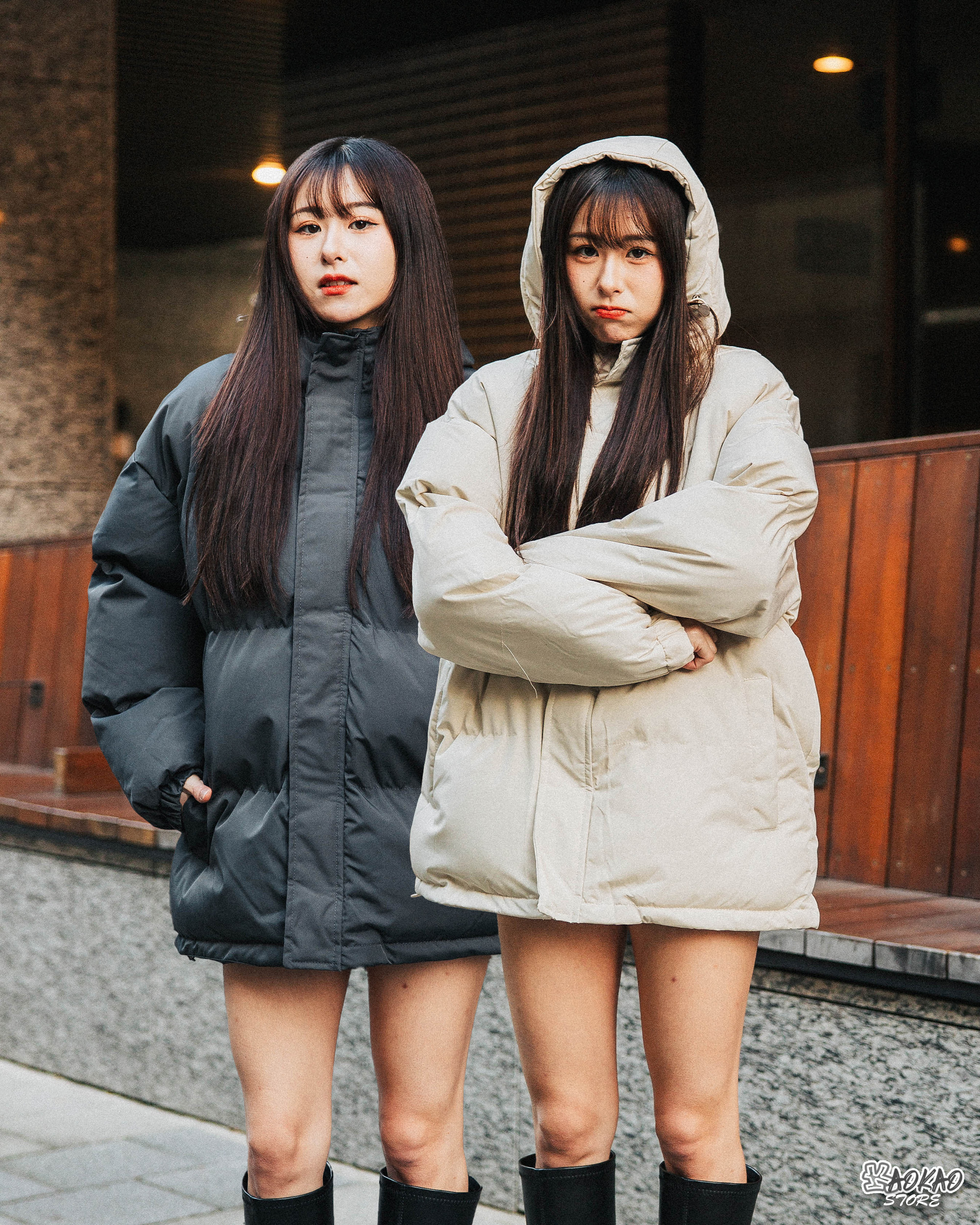 重磅 連帽 寬鬆 鋪棉 麵包外套 連帽外套 8555