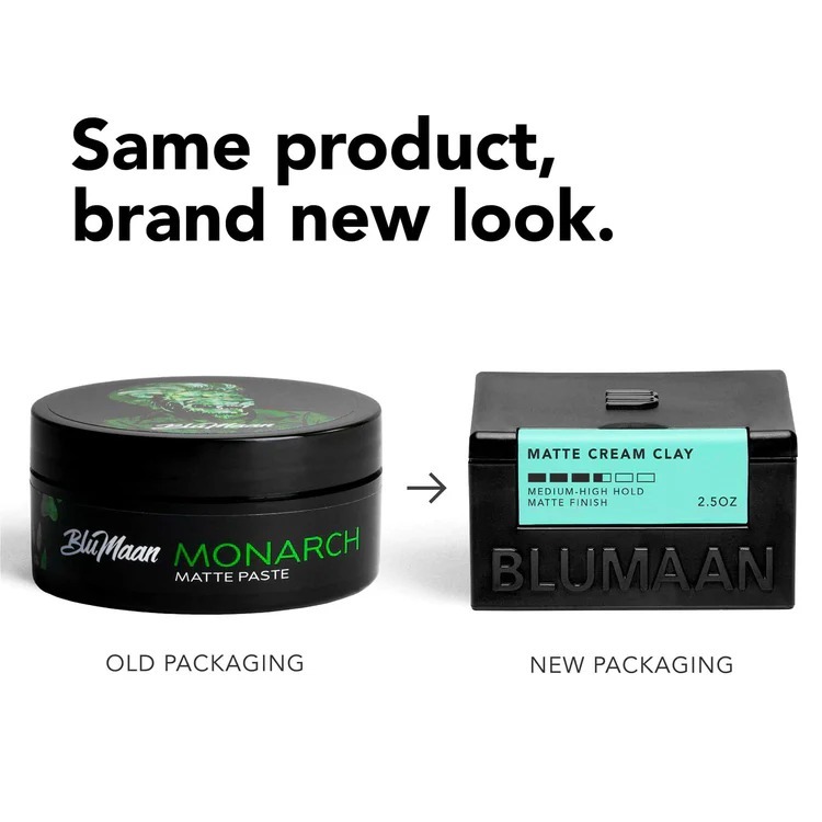 BluMaan 啞光髮泥 74ml