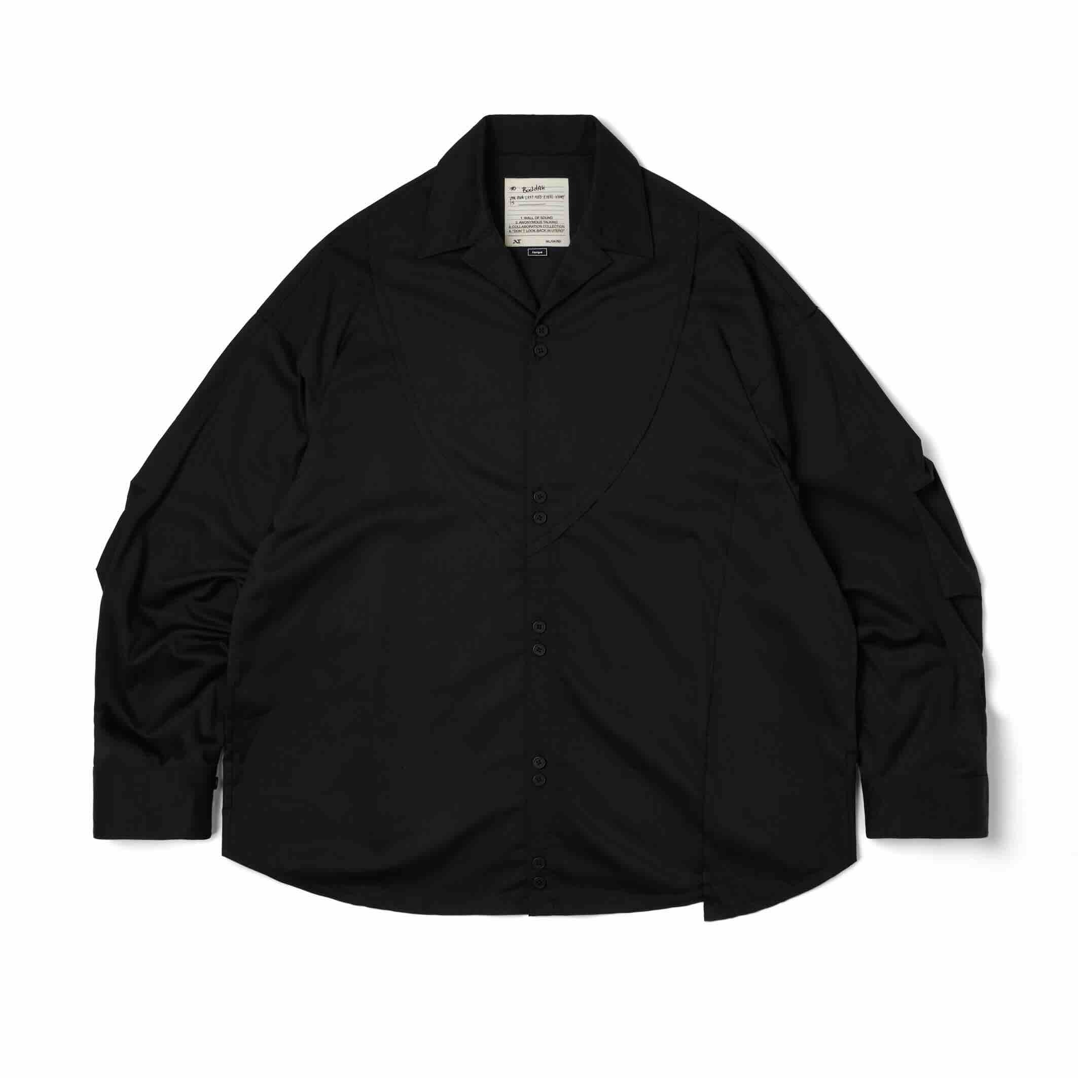 Anonymous Talking / “COBAIN” LS PYJAMA SHIRT - WA07