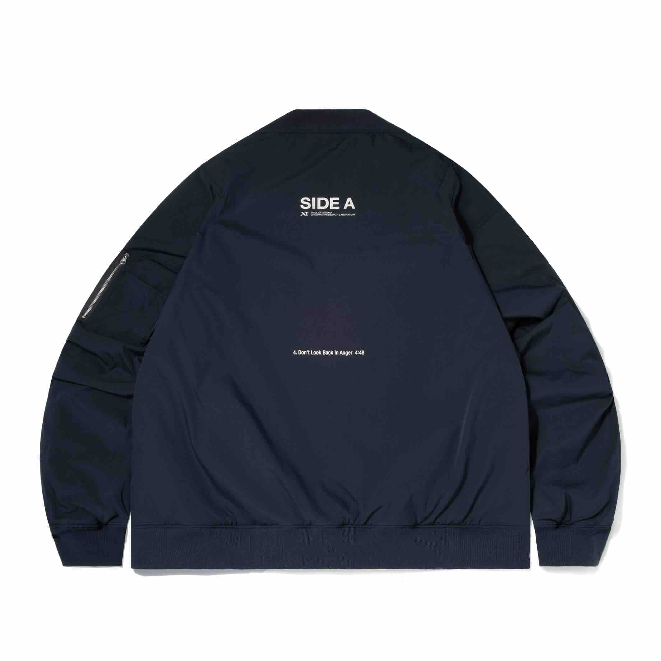 Anonymous Talking / “MAP/SALLY” REVERSIBLE BOMBER JACKET - WA06