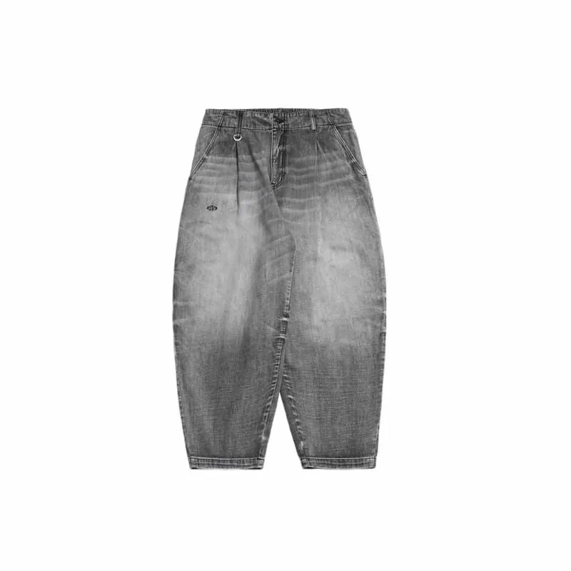 PSVR Enzyme-Stonewashed Faded Jeans