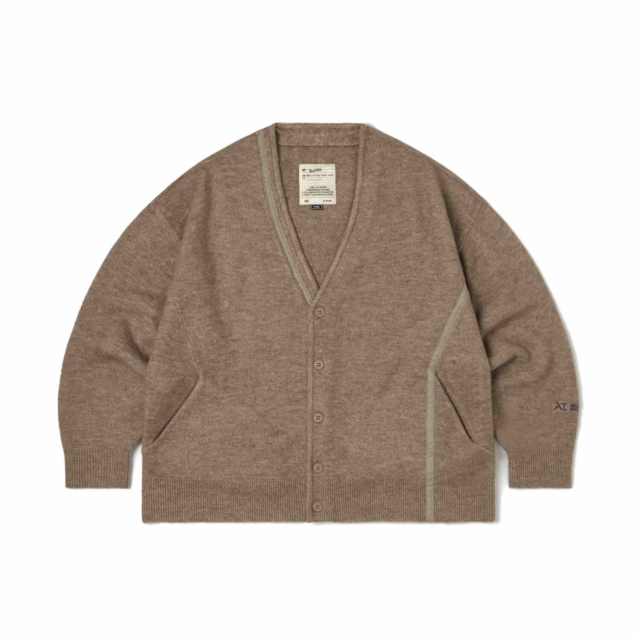 Anonymous Talking / “UNPLUGGED” EMBROIDERED CARDIGAN - WA05