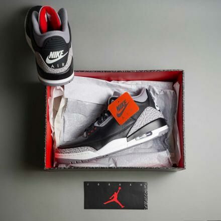 NIKE Air Jordan 3 OG "Black Cement" AJ3 黑水泥 DN3707010