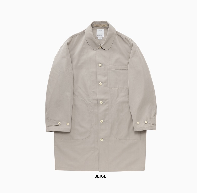 VISVIM POINTER COAT (WOOL/LINEN) - PRE ORDER ITEM (預訂中)