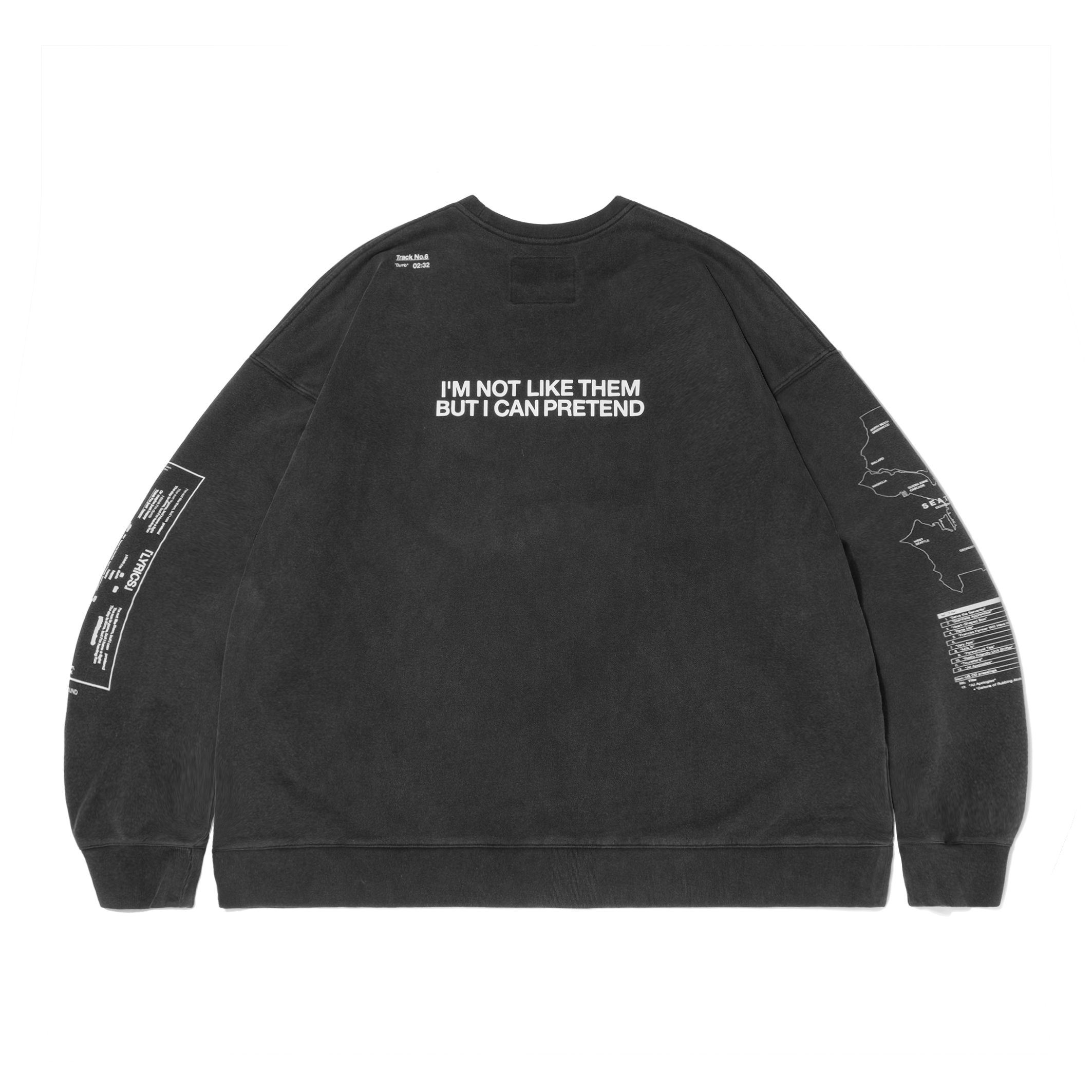 Anonymous Talking / “2:31DUMB” SWEATER - WA03