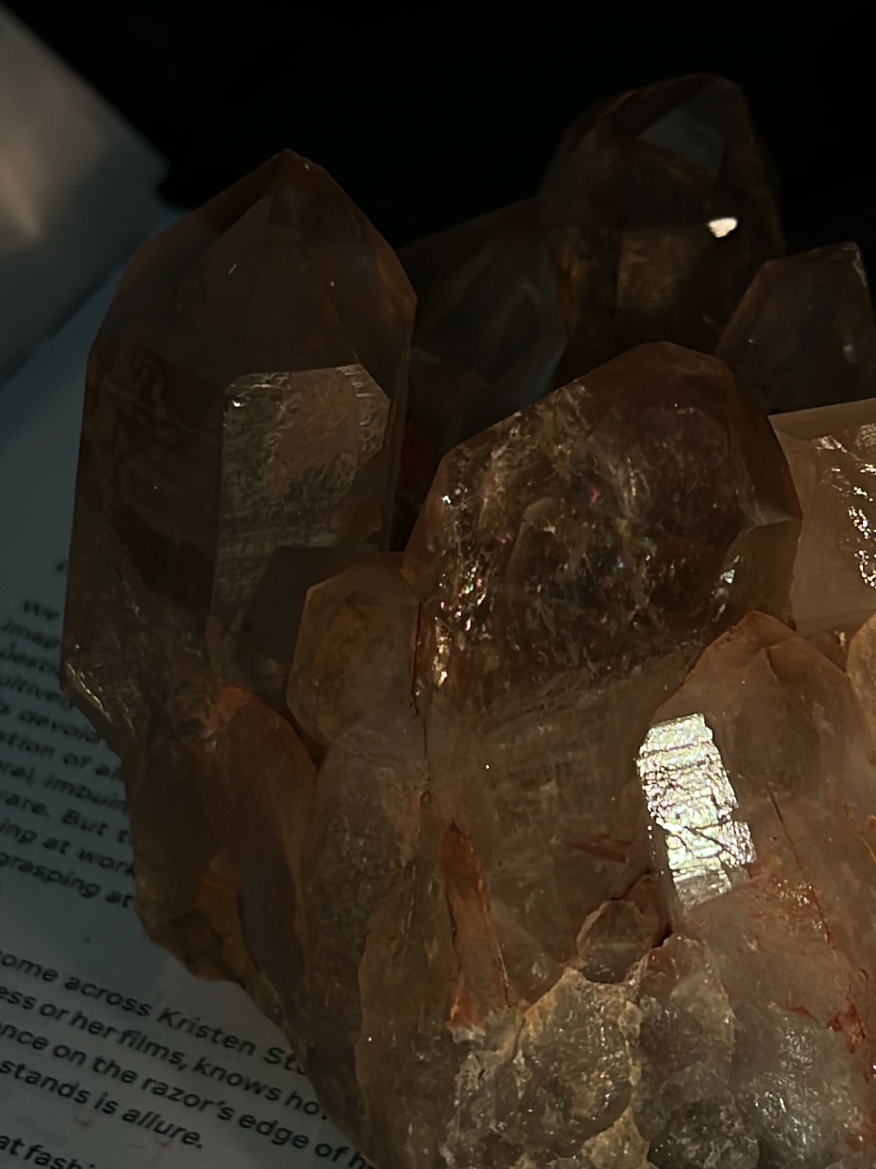 鈦晶簇 Rutilated Quartz