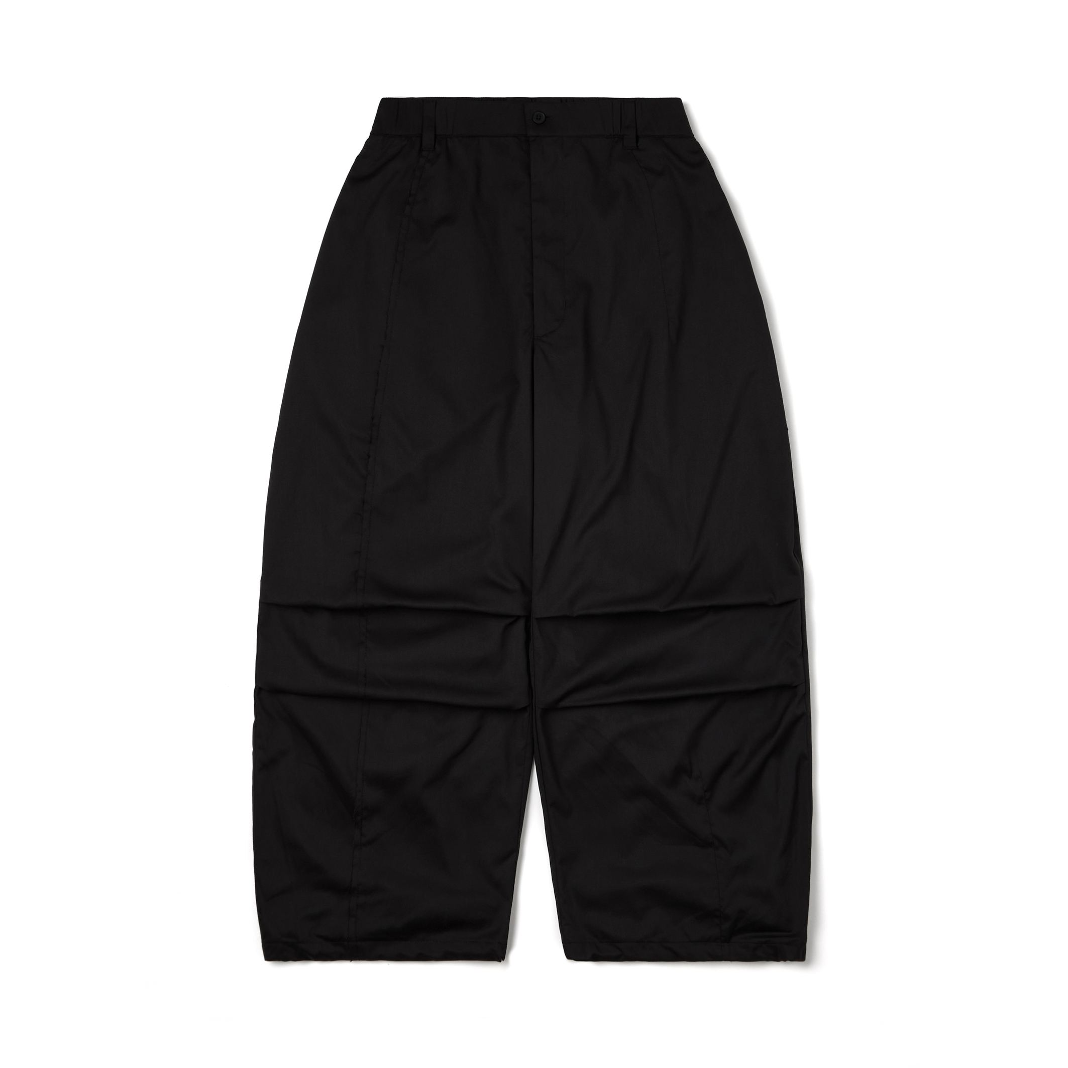 Wall of Sound - WA08-“COBAIN” Pyjama Baggy Pants - Black