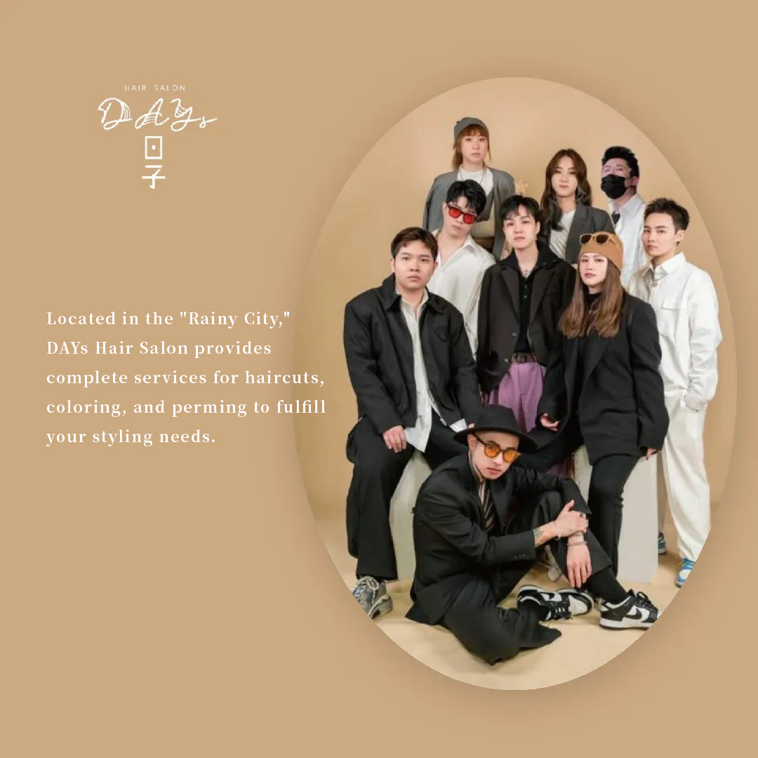 Group Photo of Stylists at Keelung DAYs Hair Salon