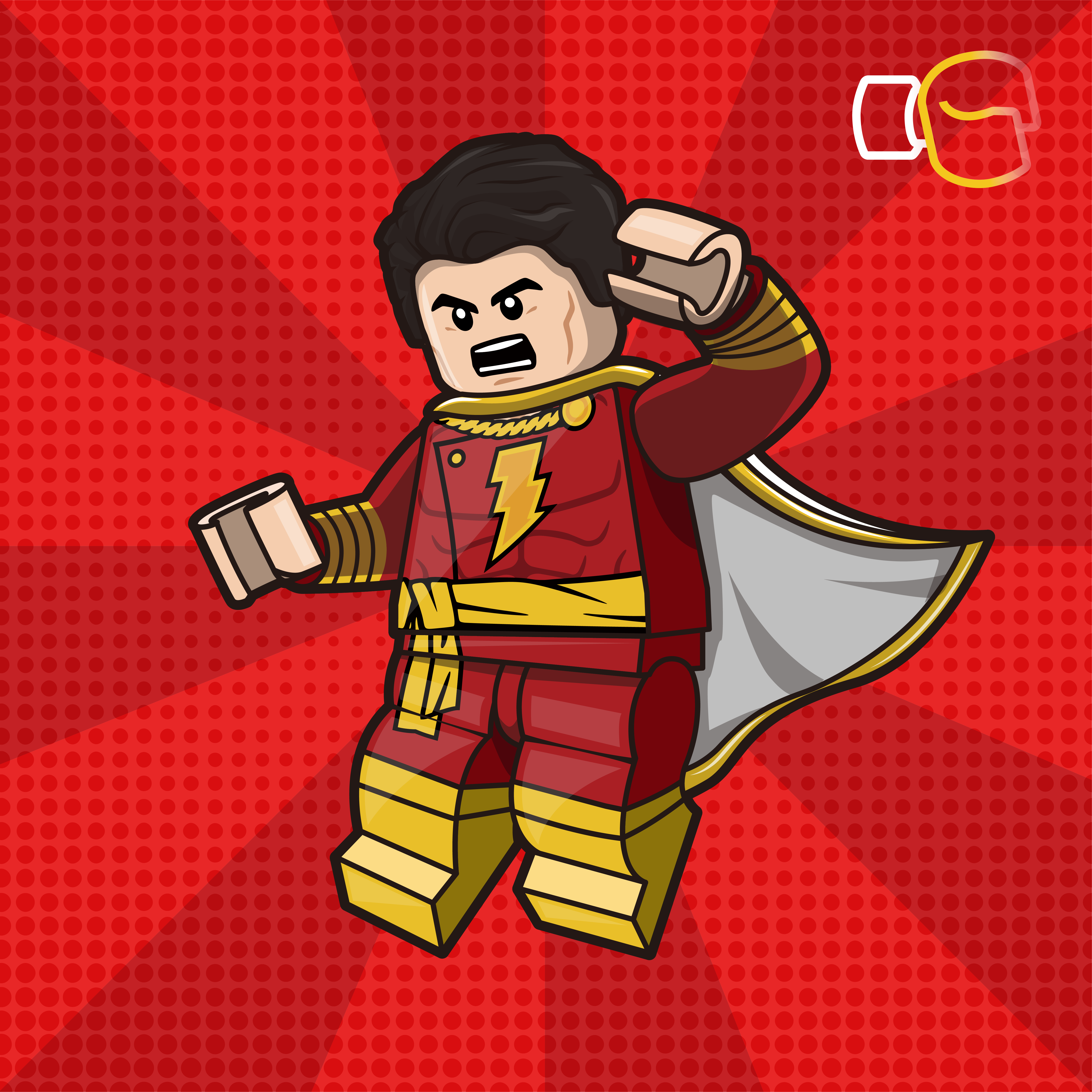 [Excelsior][Preorder] Classic Shazam [PADprinted]