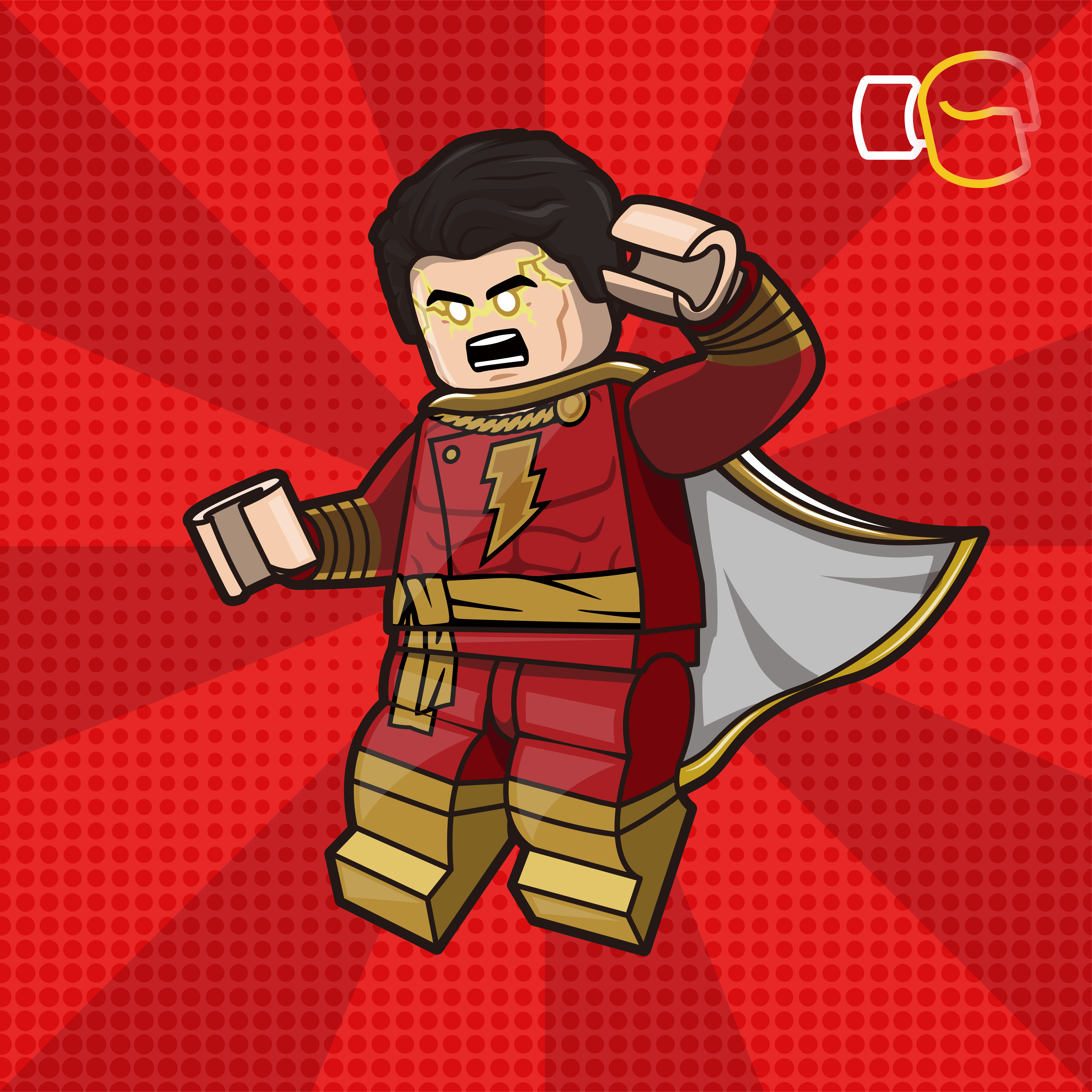 [Excelsior][Preorder] Classic Shazam [PADprinted]