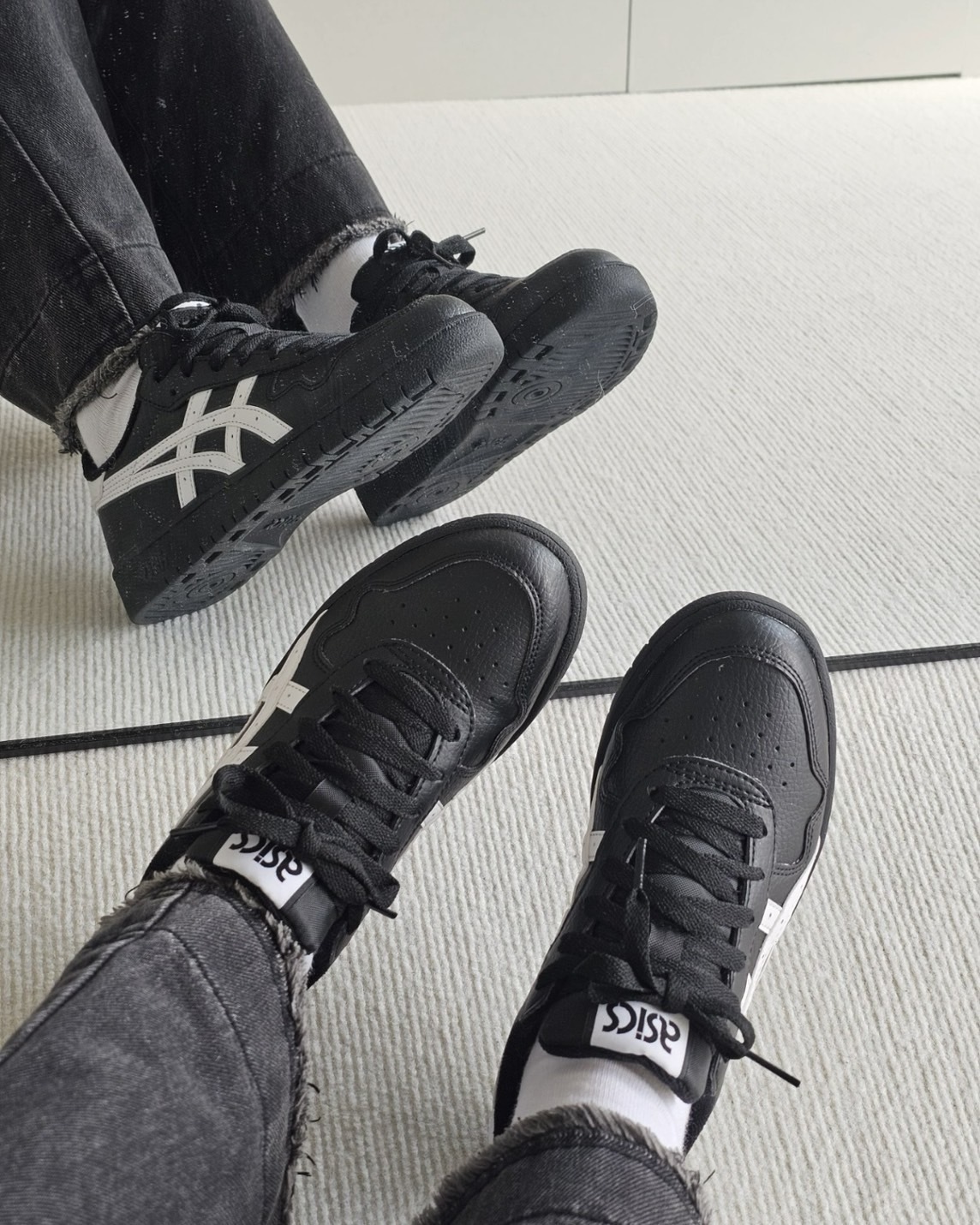 Asics Japan S “Black/White“ 復古黑白板鞋 1203A033-001