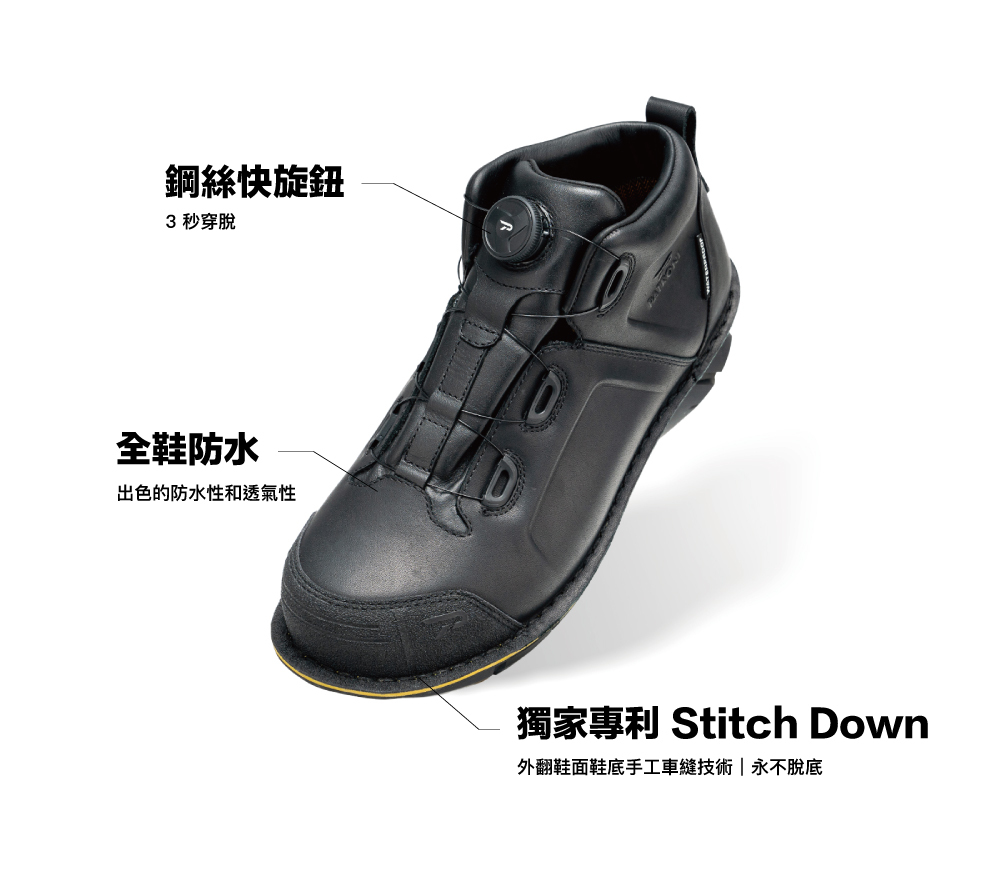 PATRONI 安全鞋 - SF2207 暗影靴