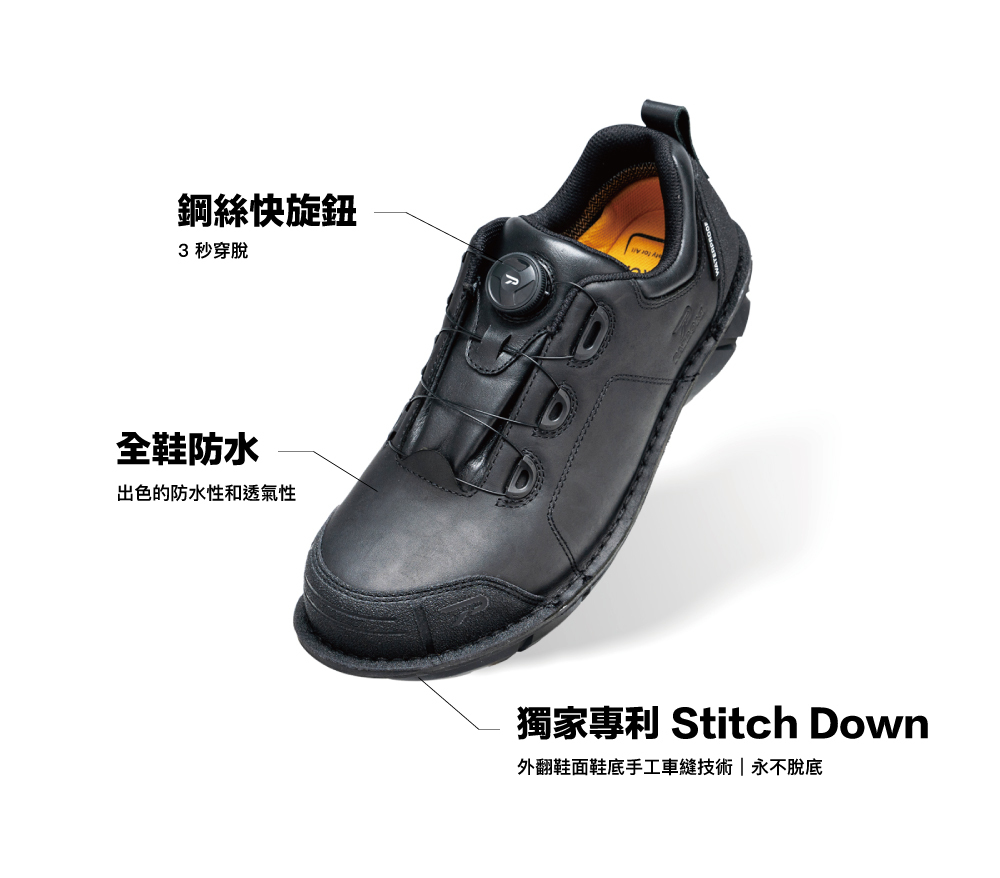 PATRONI 安全鞋 - SF2208 暗影鞋