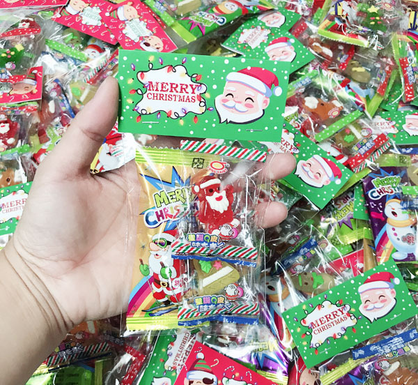 聖誕節糖果包,聖誕跳跳糖聖誕Q皮糖,聖誕節軟糖