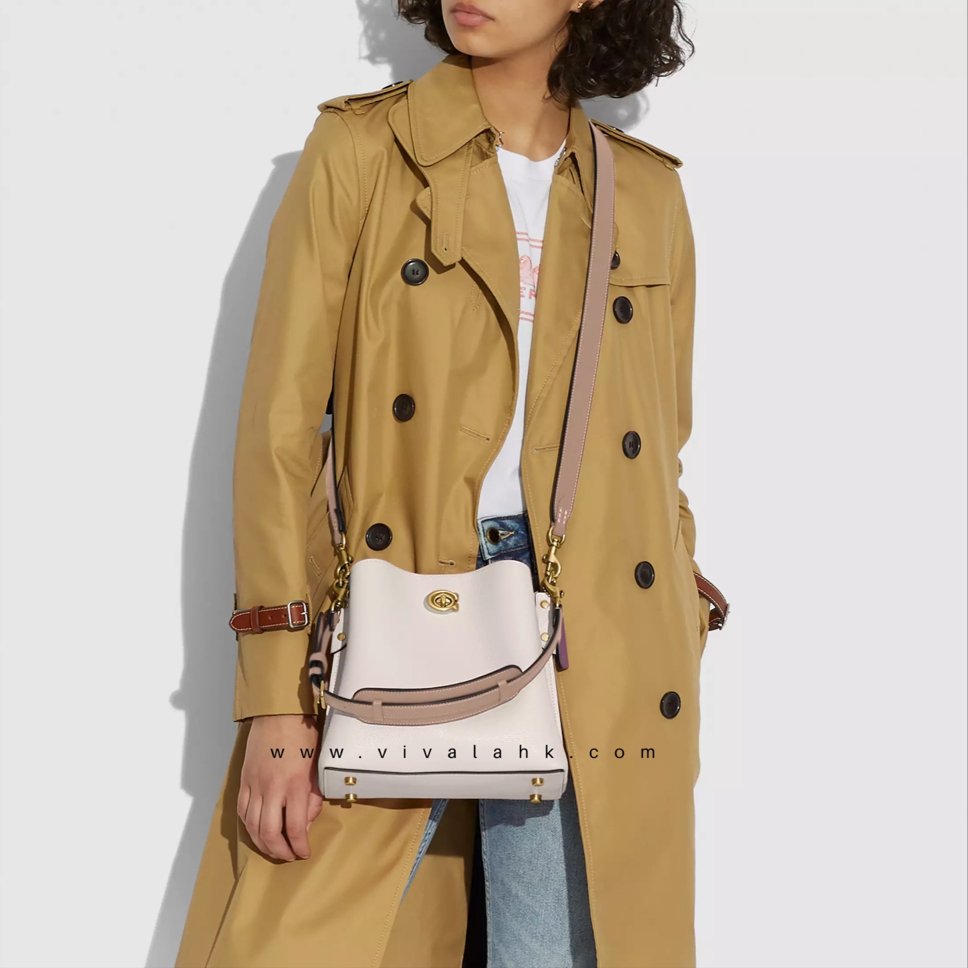 Coach - Willow Bucket Bag (拼色) (C3766)