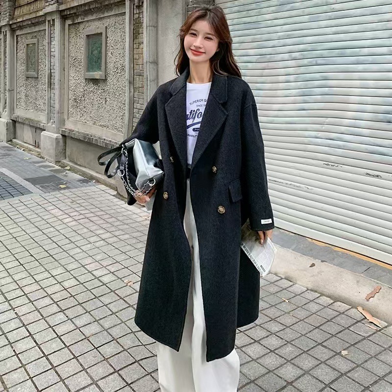 ᴷᴼᴿᴱᴬ 正韓🇰🇷簡約高級西裝羊毛大衣（三色）